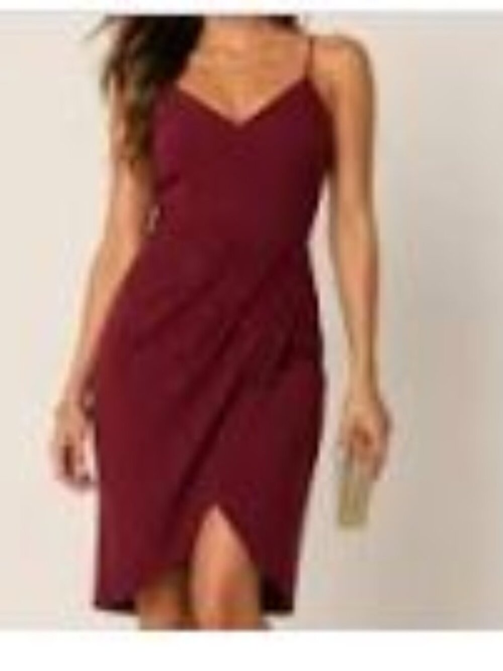 Lulus Forever Your Girl Cocktail Wine Red Bodycon Mini Dress